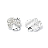 Alloy Crystal Rhinestone Pendants ALRI-T012-01A-P-2