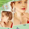 20Pcs Rainbow Color Alloy Pendants FIND-FH0003-56-5