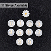 22Pcs 10 Style Natural Freshwater Shell Beads SHEL-AR0001-04-4