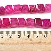 Natural Dragon Veins Agate Beads Strands G-G177-E19-05-2