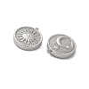 304 Stainless Steel Pendants STAS-L022-498P-2