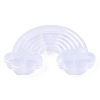 9 Grids Rainbow Plastic Bead Containers LS-CON-T002-06-5