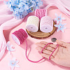 4 Rolls 4 Colors Round Polyester Cord OCOR-TA0003-88D-7