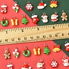24Pcs 12 Styles Christmas Theme Opaque Resin Pendants RESI-FS0001-86A-5