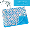 Fishscale Pattern Polyester Fabrics DIY-WH0304-508B-2