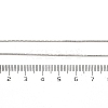 Brass Box Chain Necklaces for Women NJEW-G160-17P-3