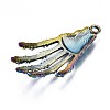 Rainbow Color Alloy Pendants PALLOY-S180-183-NR-3
