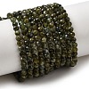 Natural Green Tourmaline Beads Strands X-G-L653-B03-3mm-2