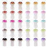 200Pcs 10 Colors Opaque Glass Beads GLAA-TA0001-20-2