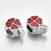 UV Plating Acrylic European Beads OACR-T005-93P-2