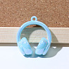 UV Plating Opaque Acrylic Pendants SACR-FZC0001-001B-1