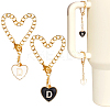 2 Sets Alloy Enamel Cup Pendant Decorations HJEW-SC0001-56D-1