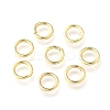Brass Open Jump Rings KK-V007-004G-04-1