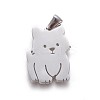 Tarnish Resistant 304 Stainless Steel Puppy Pendants LS-STAS-F219-07P-1