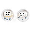 ABS Plastic Imitation Pearl Beads KY-N015-109-4