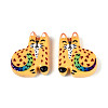 Printed Opaque Resin Beads RESI-N043-19A-1