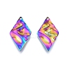 Ion Plating(IP) 201 Stainless Steel Pendant STAS-B027-02MC-1