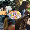 Plastic Hair Pin Bun Maker OHAR-SZ0001-05-6