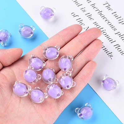 Transparent Acrylic Beads MACR-S373-122-B02-1