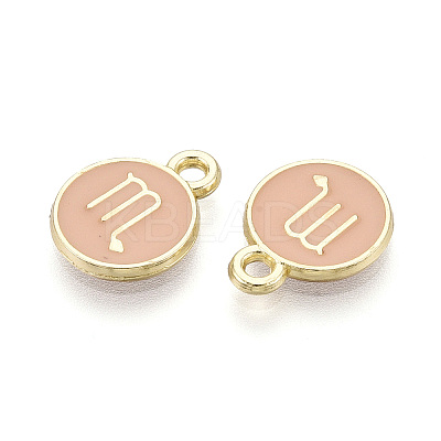 Alloy and Enamel Charms ENAM-T021-28A-1