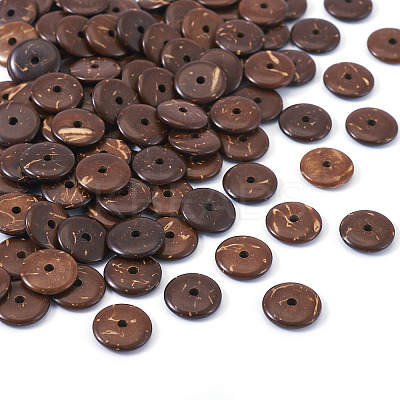 100Pcs Natural Coconut Bead Strands COCO-TA0001-01C-1
