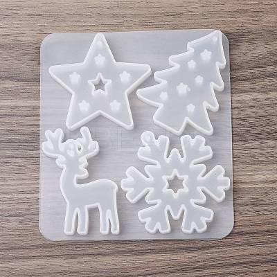 Christmas Theme Silicone Molds LS-DIY-K073-53B-1