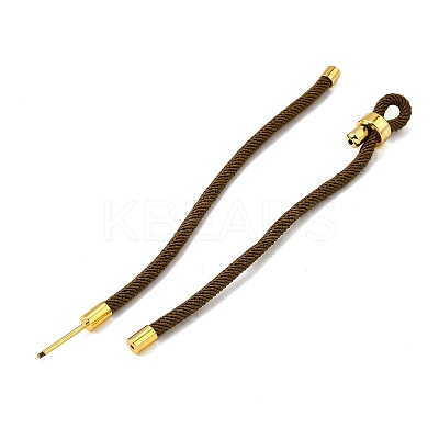 Braided Nylon Cord Bracelet Making MAK-A017-D03-19G-1