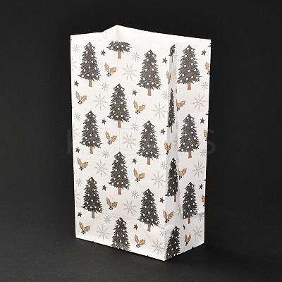 Christmas Theme Rectangle Paper Bags CARB-G006-01K-1