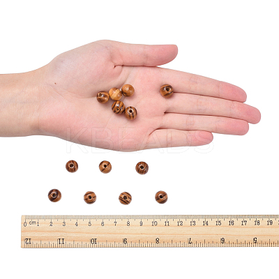 Original Color Natural Wood Beads TB611Y-10mm-LF-1