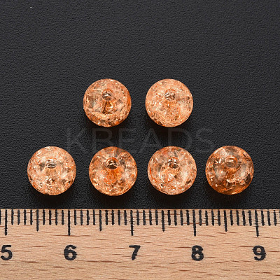 Transparent Crackle Acrylic Beads MACR-S373-66-N05-1