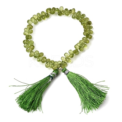 Natural Peridot Beads Strands G-NH0070-A02-01-1
