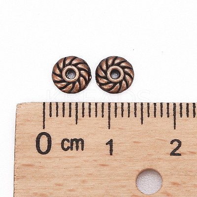 Tibetan Style Alloy Spacer Beads LS-RLF10764Y-NF-1