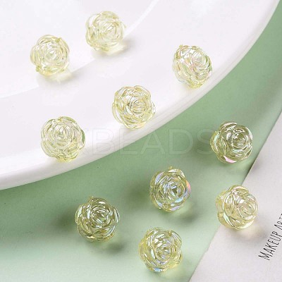 Transparent Acrylic Beads TACR-S154-33C-915-1
