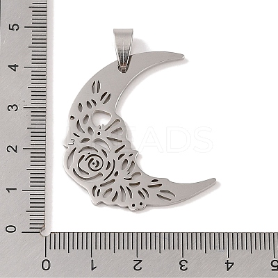 Non-Tarnish 201 Stainless Steel Pendants STAS-A094-13P-1