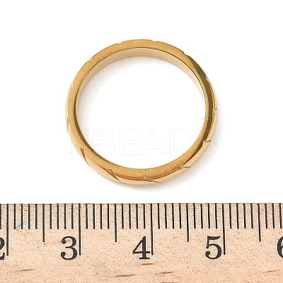 304 Stainless Steel Finger Rings for Women Men RJEW-F189-02G-1