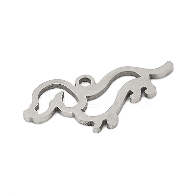 201 Stainless Steel Pendants STAS-F316-04P-03-1