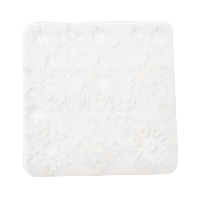 Snowflake Series DIY Silicone Ornaments Pendant Molds SIMO-R012-03A-1