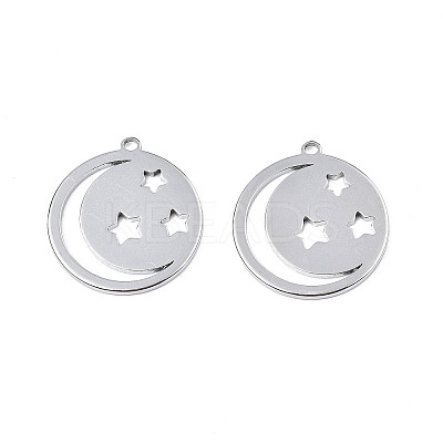 Non-Tarnish 201 Stainless Steel Pendants LS-STAS-T063-184P-1