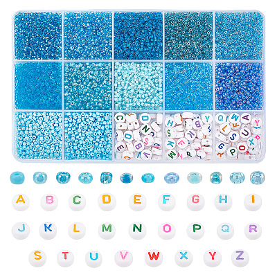 DIY Beads Jewelry Making Finding Kit SEED-PH0001-77A-1