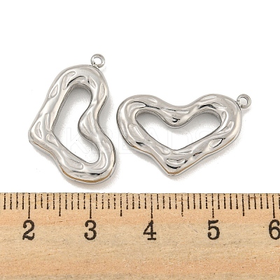 Non-Tarnish 304 Stainless Steel Pendants STAS-P356-15P-1
