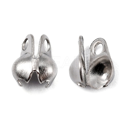 Tarnish Resistant 304 Stainless Steel Bead Tips X-STAS-R063-21-1