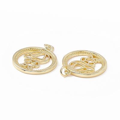 Brass Pendants KK-E068-VB196-1