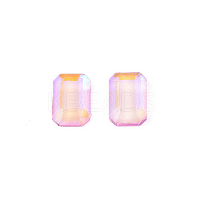 Glass Rhinestone Cabochons MRMJ-N027-027B-1