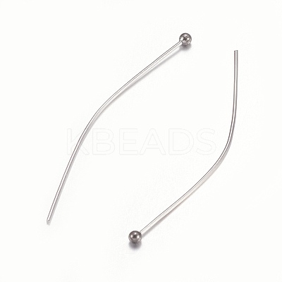 Non-Tarnish 304 Stainless Steel Ball Head Pins LS-S-STAS-O105-04-0.6x40-1
