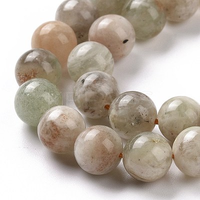 Natural Arusha Sunstone Beads Strands G-P488-04C-1