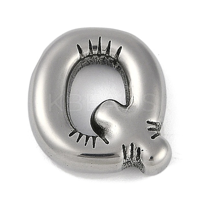 Anti-Tarnish 304 Stainless Steel Pendants STAS-K256-25Q-P-1