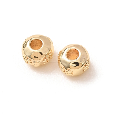 Brass Spacer Beads KK-F942-14G-1