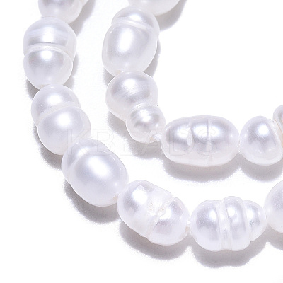 Natural Cultured Freshwater Pearl Beads Strands PEAR-N012-03J-1