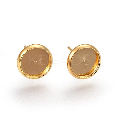 304 Stainless Steel Ear Stud Components LS-STAS-I100-38G-1
