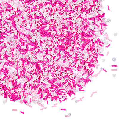 100G Handmade Polymer Clay Sprinkles Mix CLAY-CP0001-05B-1